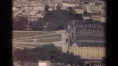 Paris France (1939): Person Taking A Scenic Video Of A Very Large City