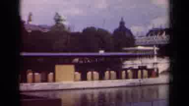 Paris France (1939): Vintage Video Of A Well Arborized City With A Dome And A