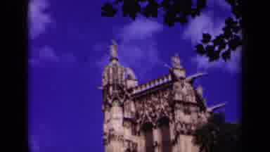 Paris France (1939): A View Of An Historical Monument And Waterpark