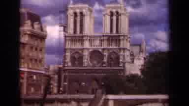 Paris France (1939): View Of An Old Architectural Building On A Beautiful Summer