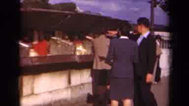 Paris France (1939): Business Professionals Shopping At An Outdoor Vendor Market