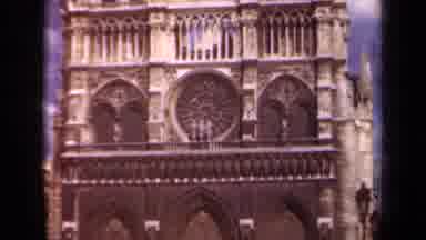 Paris France (1939): Cathedral Museum Old Grainy Architecture Vacation Daylight