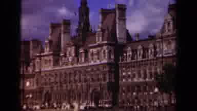Paris France (1939): Antique Video Showing The Beauty Of Architecture