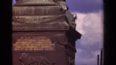 Paris France (1939): A View Of Monumental And Historical Statues