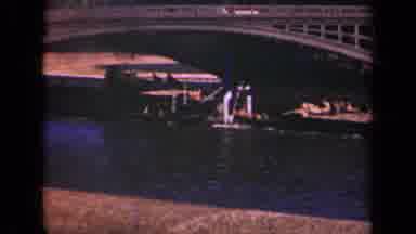 Paris France (1939): Outside Scenery People On A Boat Cars Driving On The Bridge