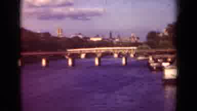 Paris France (1939): Bridge Crossing River In A Major City