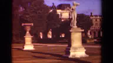 Paris France (1939): Statues In The Park On A Nice Day