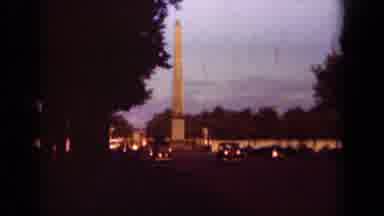 Paris France (1939): Just A Normal Day With A View Of A Very Monumental Building