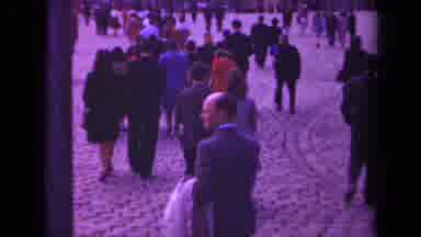 Paris France-1939: People Walking Around On Streets