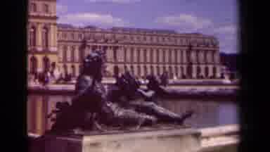 Paris France (1939): A Large Building Near To A Pool With A Beautiful Statue