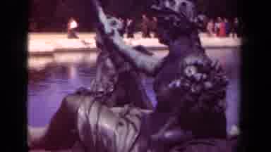 Paris France (1939): Views Of A Bronze Statue And One Of The Fountains In The