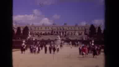 Paris France (1939): Historic Video People Walking On The Lawn Of Versailles