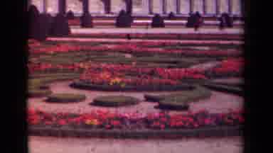 Paris France (1939): Big Building With Colour Full Flowers
