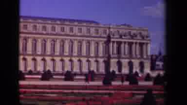 Paris France (1939): People Outside Walking The Grounds Of A Big Historical