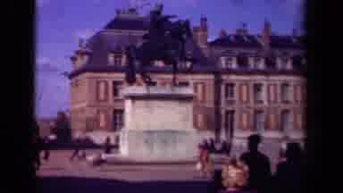 Paris France (1939): Vintage Film Footage Of Building And Historic Statue In Rome