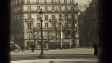 Paris France (1947): One Of The First Videos Capturing A Busy Area In A City