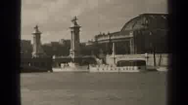 Paris France (1947): Stately Palace Grounds