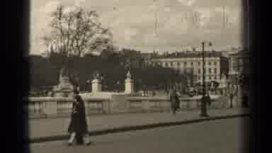 Paris France (1947): The City And Its Buildings Can Be Accessed Via Autos And