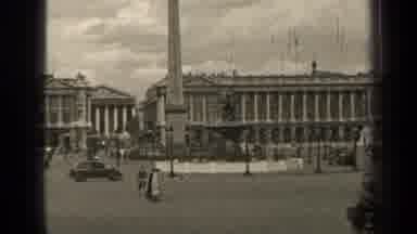 Paris France (1947): An Old Montage Of An Average Day In The City