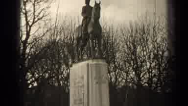 Paris France (1947): Horse Statue With Man