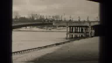 Paris France (1947): Beige Filter A Bridge And Ancient Looking Dome Type Building