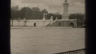 Paris France (1947): Archival Video Of A River Crossing In Europe