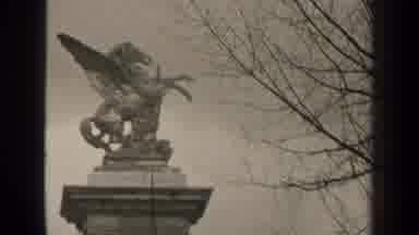 Paris France (1947): Dry Tree Without Leaves At A Daytime Cloudy Sky Looks Like