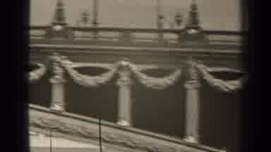 Paris France (1947): Couple Walking Under Ornate Bridge Through Tunnel In Europe