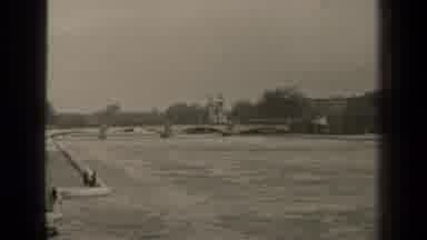 Paris France (1947): Exploring A Waterway