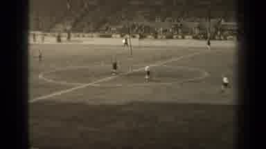 Paris France (1947): Football Team Getting Ready To Make It's Next Play