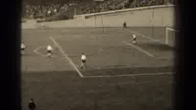 Paris France (1947): People Playing Game Of Field Hockey On A Clear Day