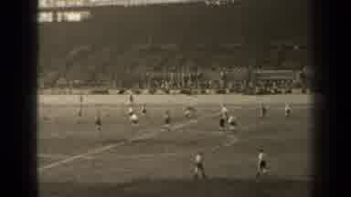 Paris France (1947): Enjoying A Fun Soccer Game On A Fine Sunday Afternoon!