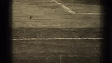 Paris France (1947): Soccer Player Kicks Soccer Ball To Additional Player Near The