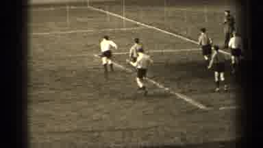 Paris France (1947): A Soccer Game Is Going On The Ground Near To A Monument