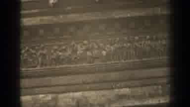 Paris France (1947): Camera Shows Off Old Architecture And Details On The Side Of