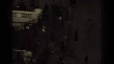 Paris France (1947): People Walking About A Town With Beginning Footage Of The