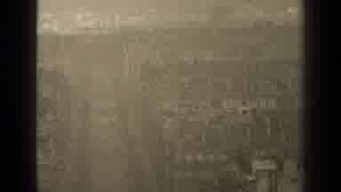 Paris France (1947): Black And White Video With Houses People Cars And No