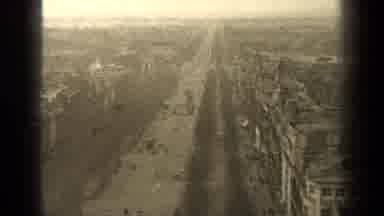 Paris France (1947): Paris France Eiffel Tower In The City On A Weekday Afternoon