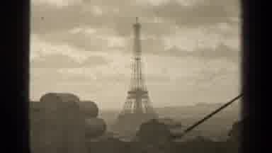 Paris France (1947): Eiffel Tower In Black And White