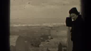 Paris France (1947): Woman Walks To The Edge Of The Building To Take In The View