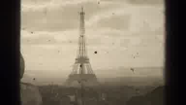 Paris France (1947): Several Cars Driving Up And Down The Street In Paris France