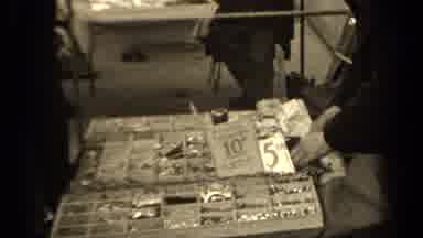 Paris France (1947): Quick Fingered Man Plucks Wares To Sell To A Waiting Customer