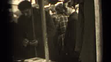 Paris France (1947): Young Gentleman Searching The Town Market For Something His