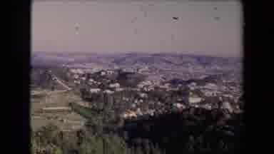 Los Angeles California USA (1967): A View Of Big Mountains And Mountain Peaks
