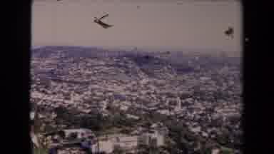 Los Angeles California USA (1967): An Faraway View Of A Very Large City With A Few