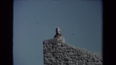 Los Angeles California USA (1967): A View Of A Man In A Scary Ugly Costume And A