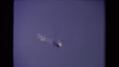 Los Angeles California USA (1967): Person In Black Hands Out White Flowers While A