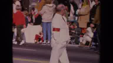Los Angeles California USA (1967): Two Generations Moving In The Opposite