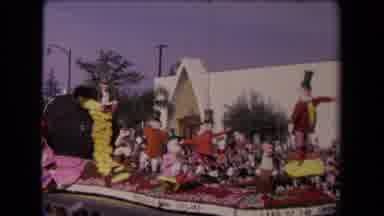 Los Angeles California USA (1967): People Are Watching A Puppet Show On The Public
