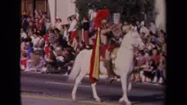 Los Angeles California USA (1967): Horse Parade And Costumed Cultural Parade